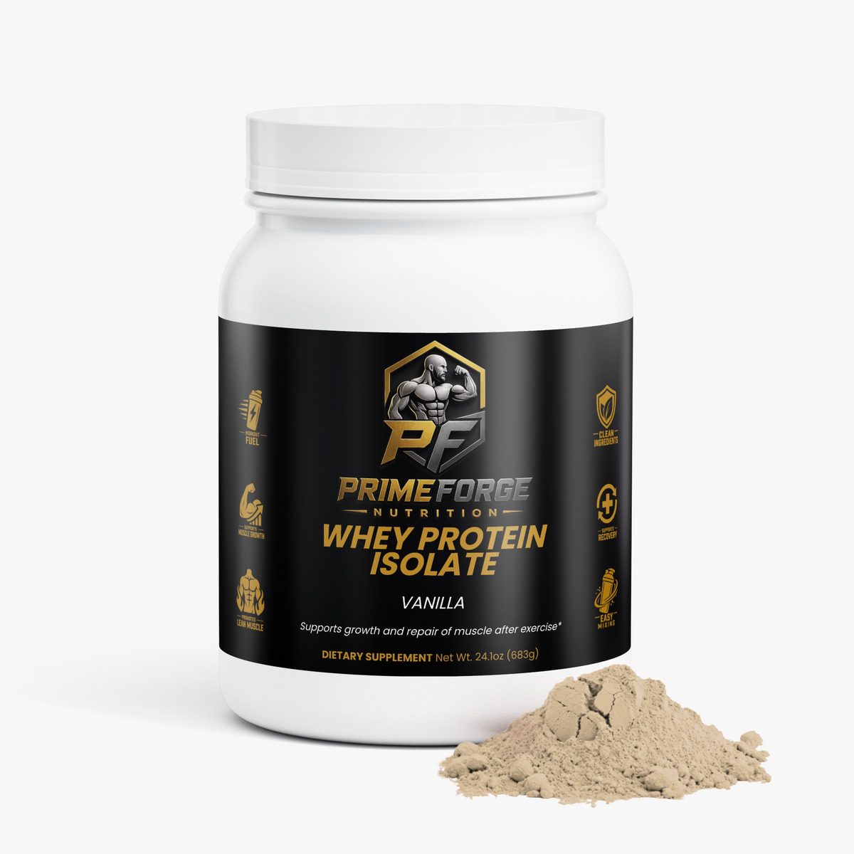 Pure3 100% Whey Protein Isolate (Vanilla)