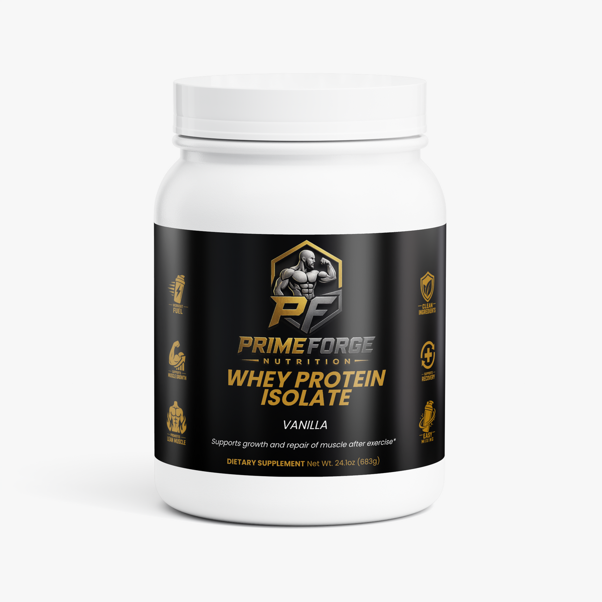 Pure3 100% Whey Protein Isolate (Vanilla)