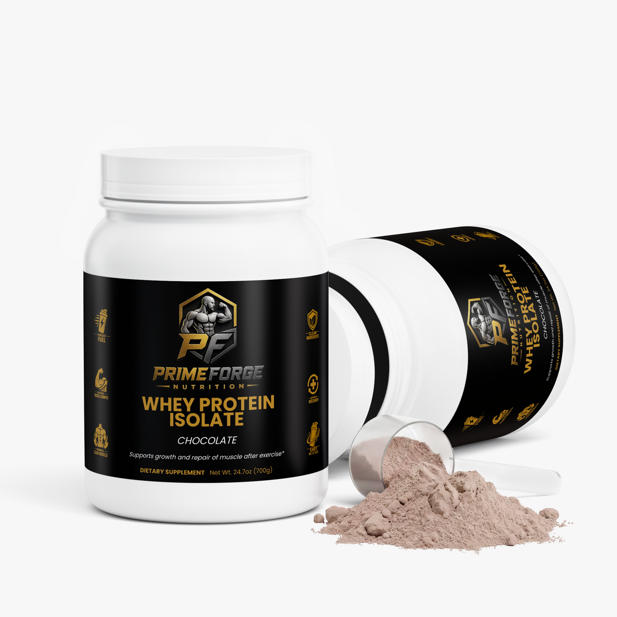 Pure3 100% Whey Protein Isolate (Chocolate)