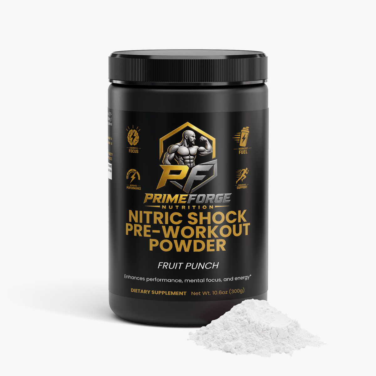 Nitric Shock Pre-Workout Powder (Fruit Punch)