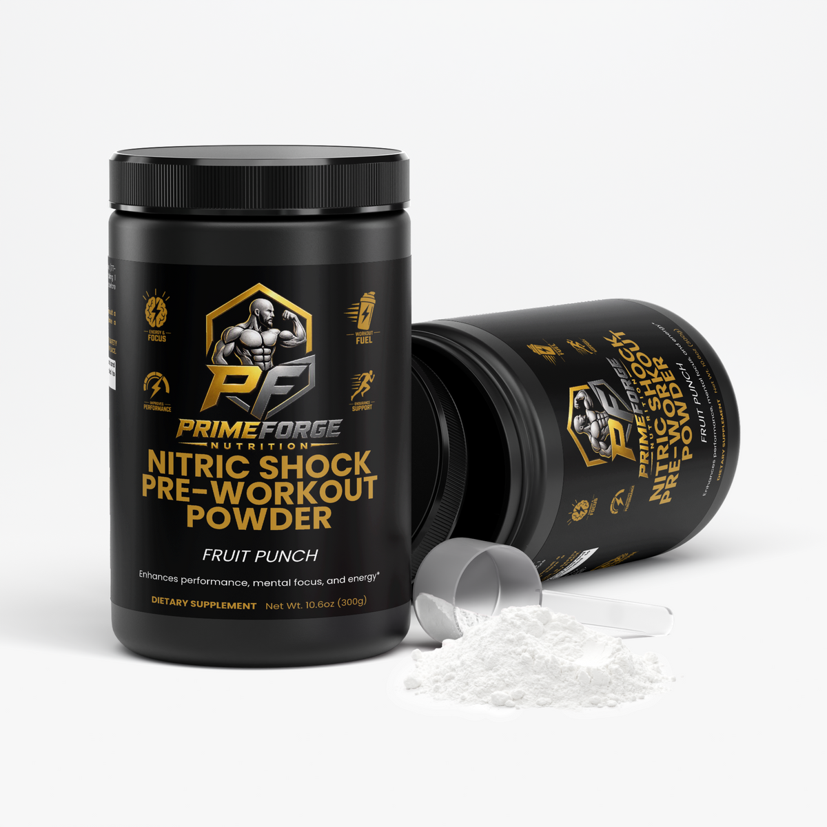 Nitric Shock Pre-Workout Powder (Fruit Punch)