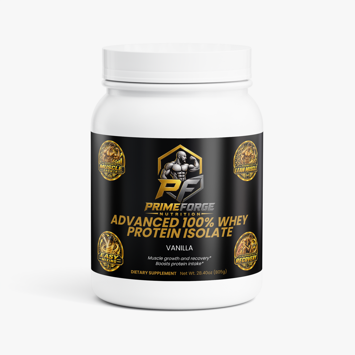 Advanced 100% Whey Protein Isolate (Vanilla)